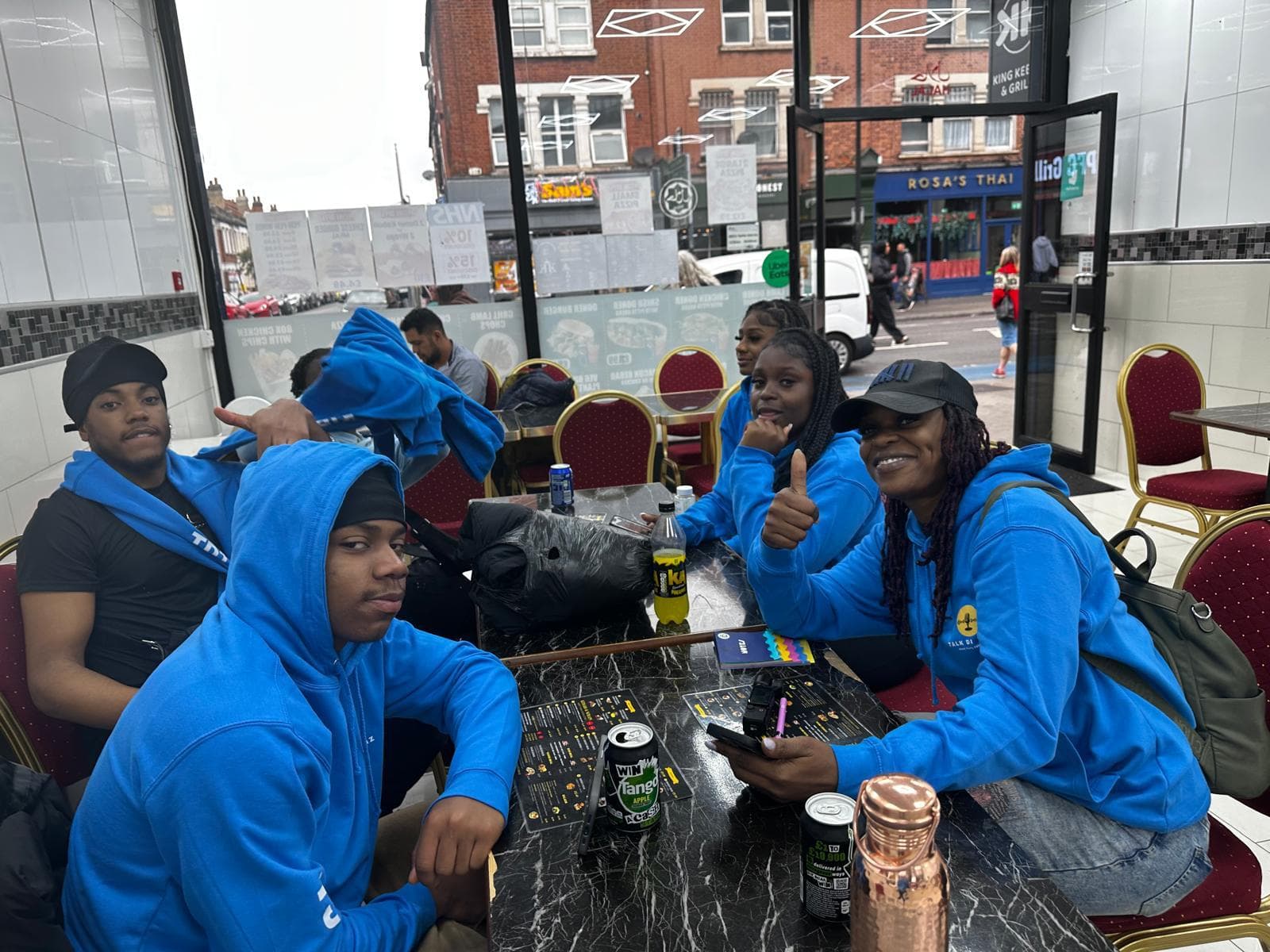 Talk Di TingZ youth podcast team